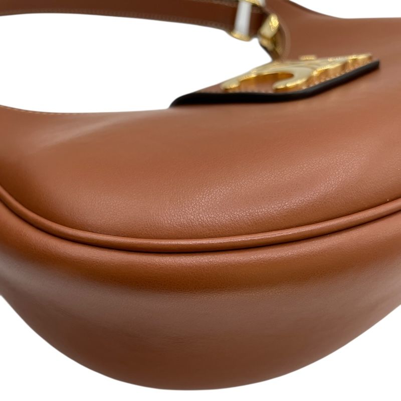 CELINE Medium Ava Beige & Gold Hardware Shoulder Bag