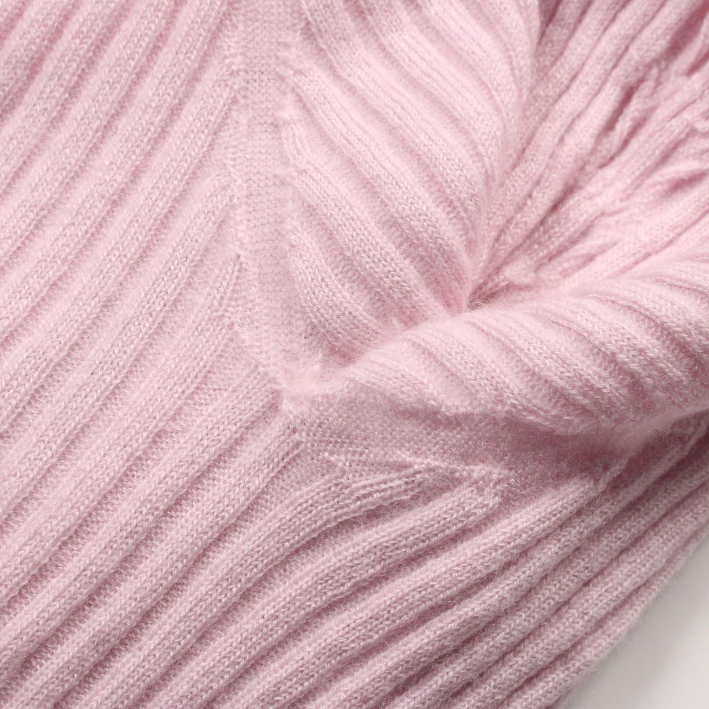 CHANEL Cashmere Knit Sweater in Pink - Timeless Elegance