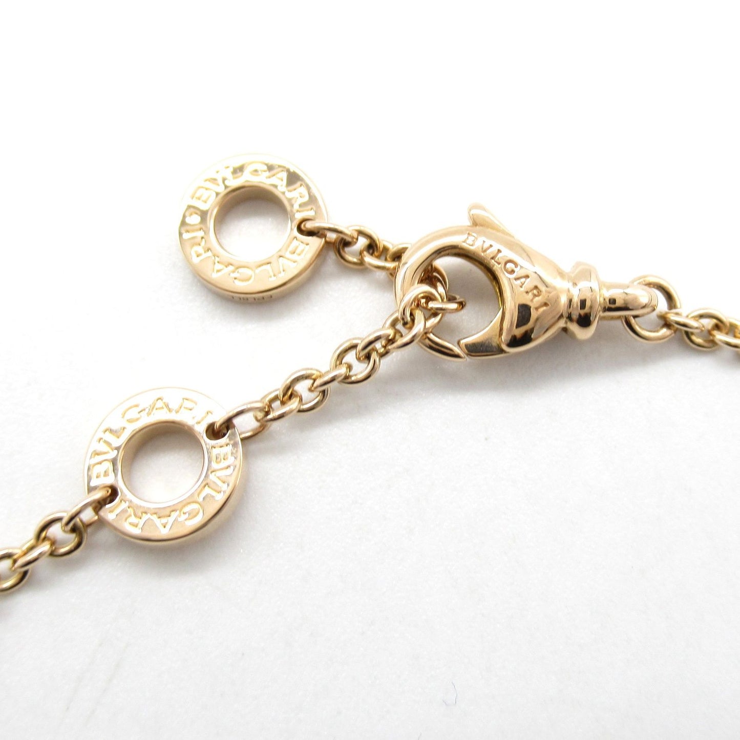 BVLGARI Bvlgari Necklace with Onyx and Diamonds in 18K Pink Gold