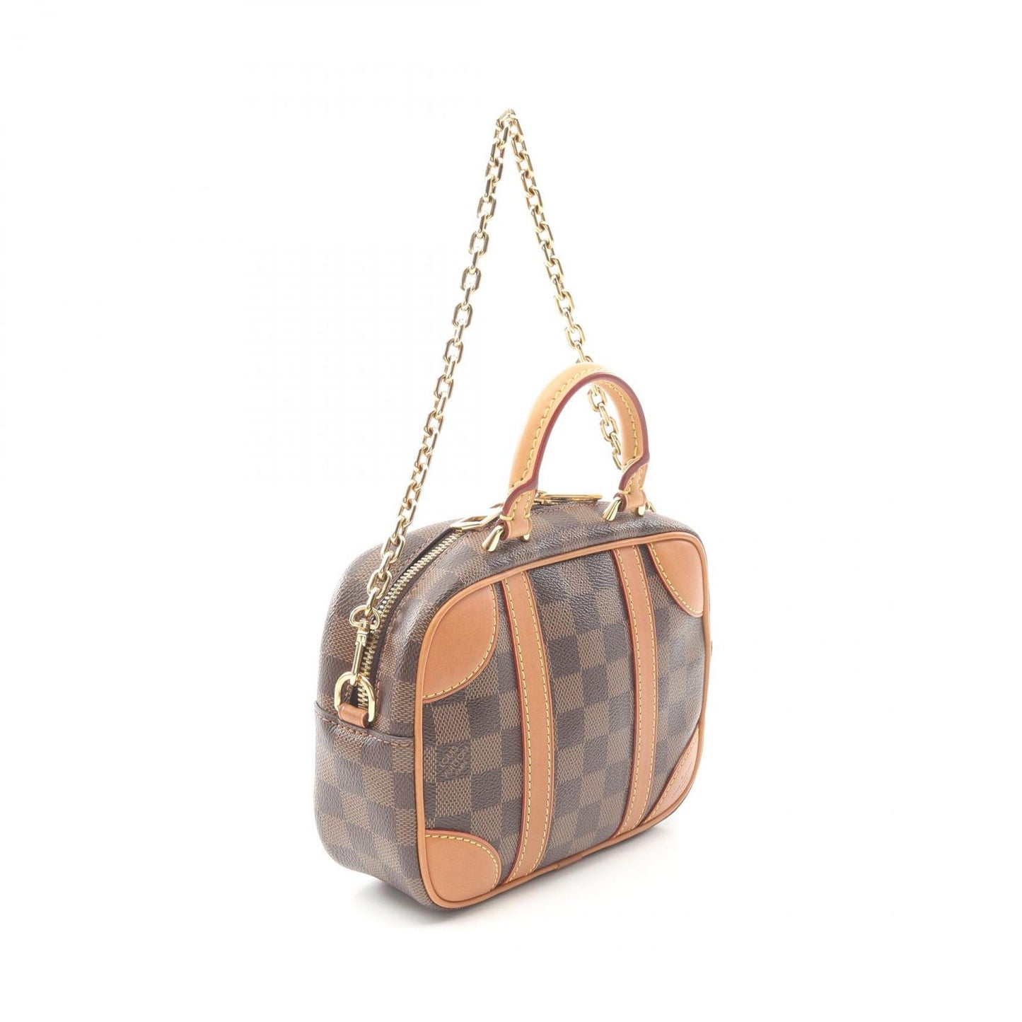 Louis Vuitton Valizette Supple BB Handbag - Exquisite Brown Canvas