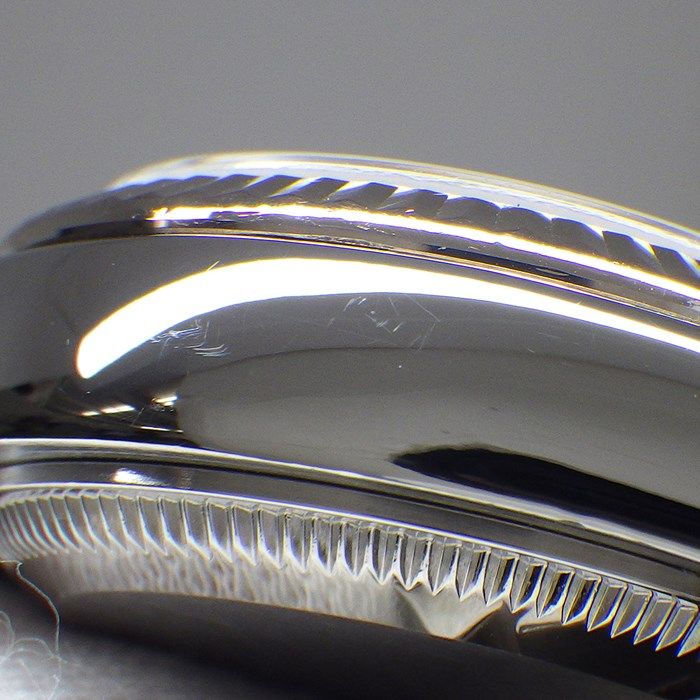 Rolex Lady-Datejust 26 179174 - Black Dial, White Gold & Steel