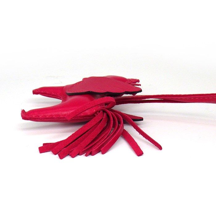 HERMES Rodeo Pegasus PM Bag Charm - 2023 Framboise Swift Leather