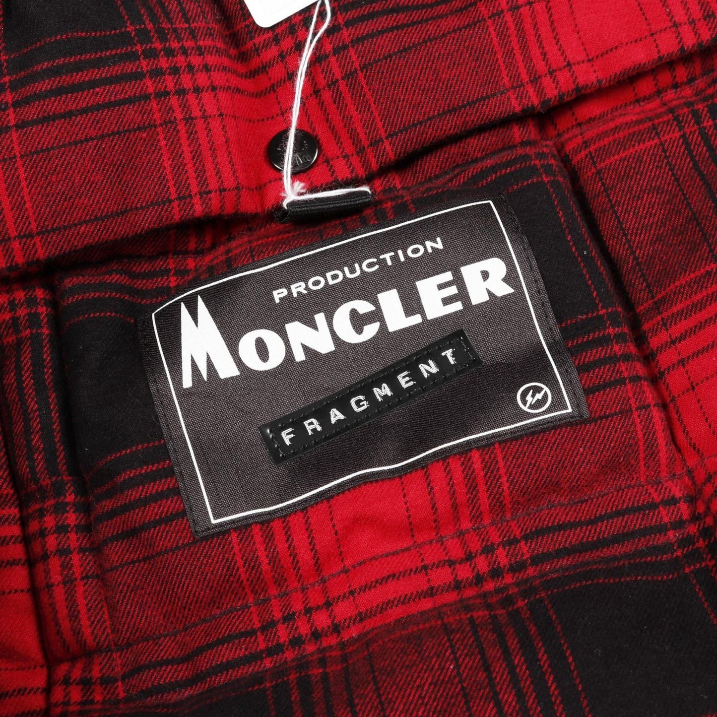 MONCLER GENIUS 7 FRAGMENT Hiroshi Fujiwara Down Jacket - Red