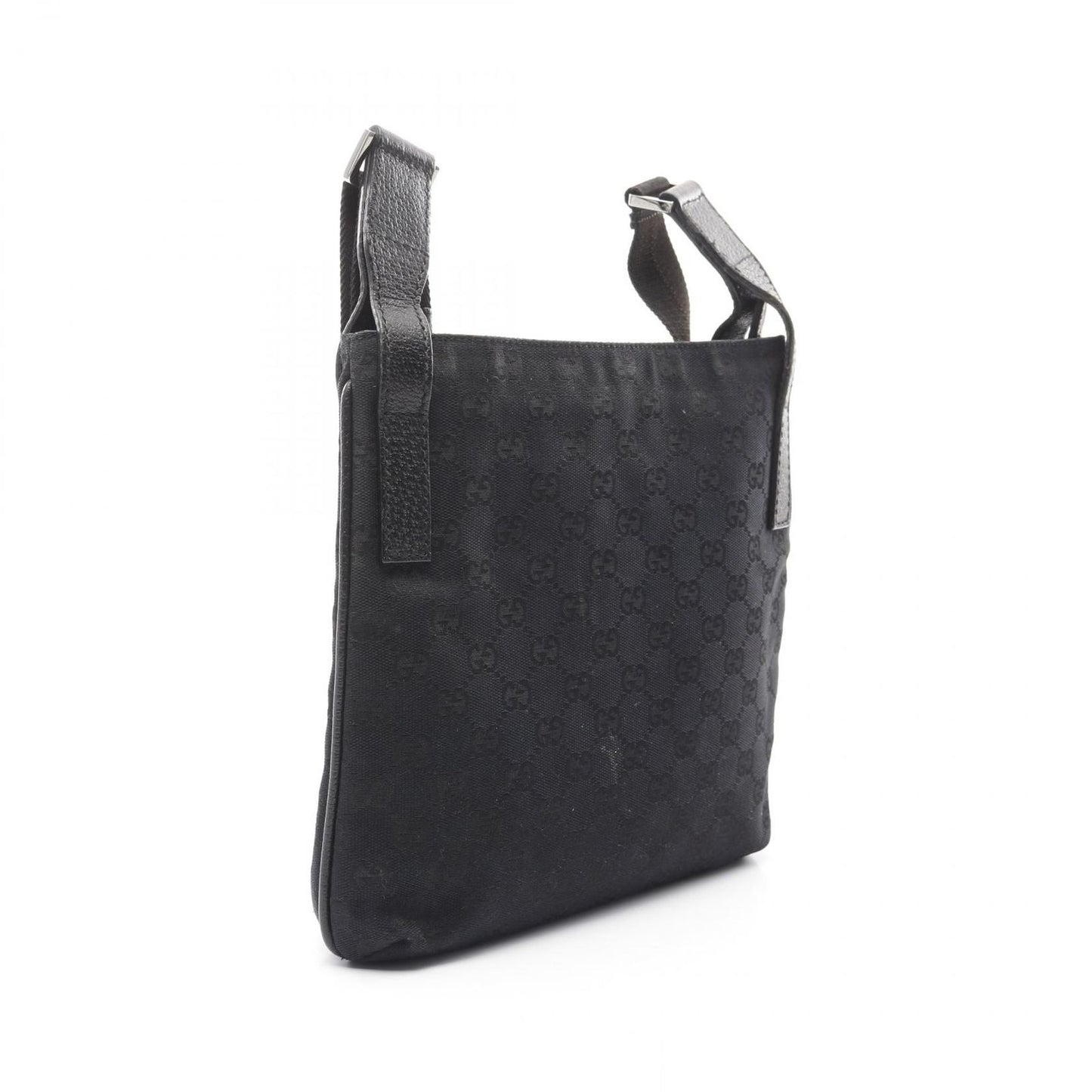 GUCCI GG Canvas Shoulder Bag - Timeless Elegance