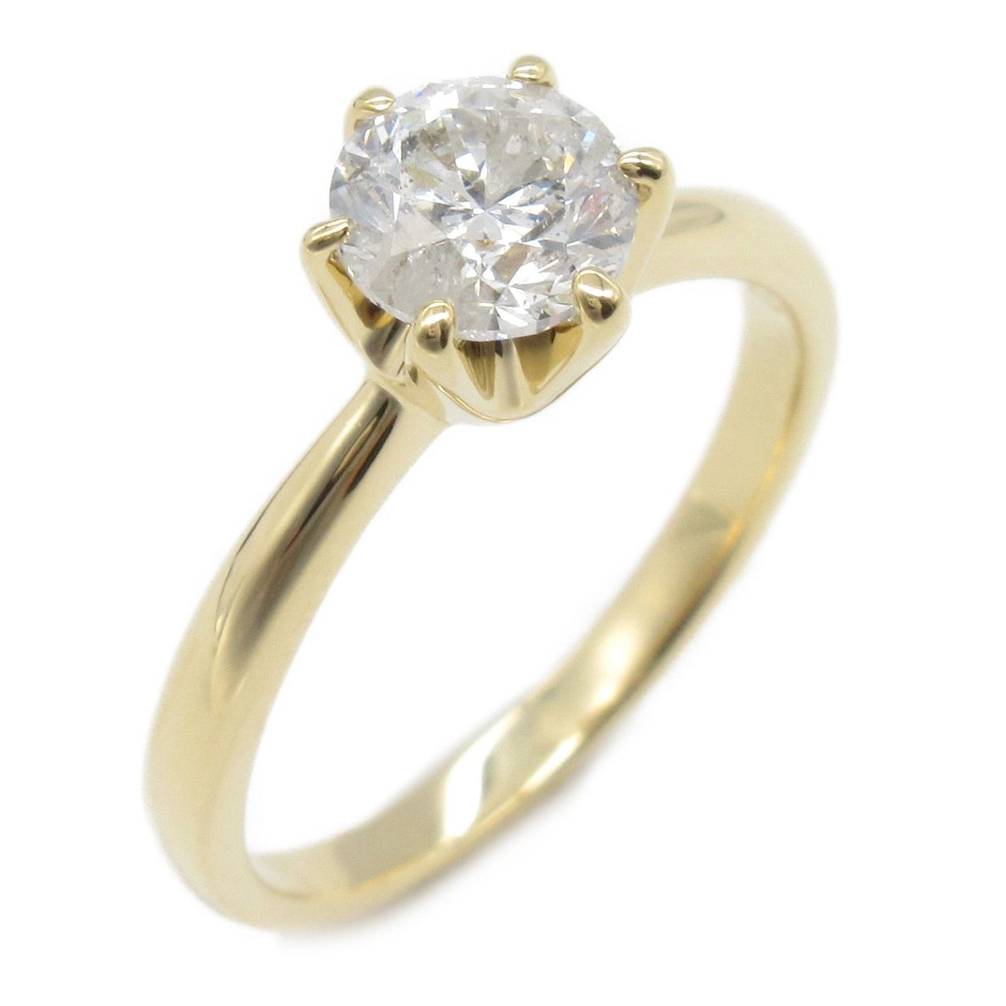 Exquisite K18 Yellow Gold Diamond Ring - 0.993ct Luxury Jewelry