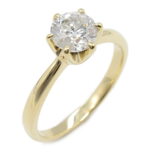 Exquisite K18 Yellow Gold Diamond Ring - 0.993ct Luxury Jewelry