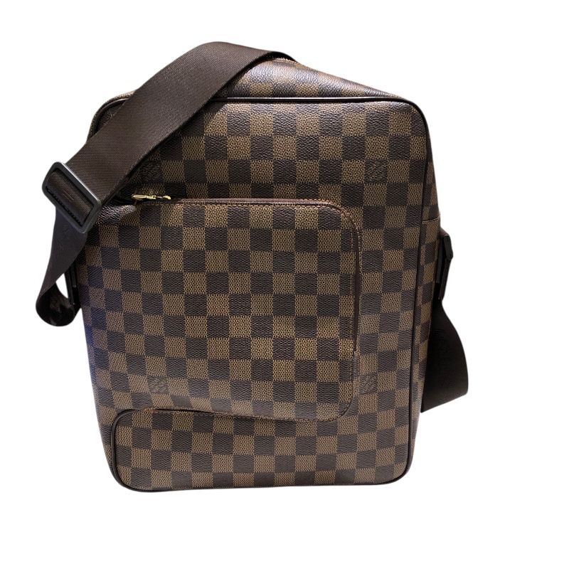 Louis Vuitton Olaf MM Shoulder Bag - Brown PVC - Unisex