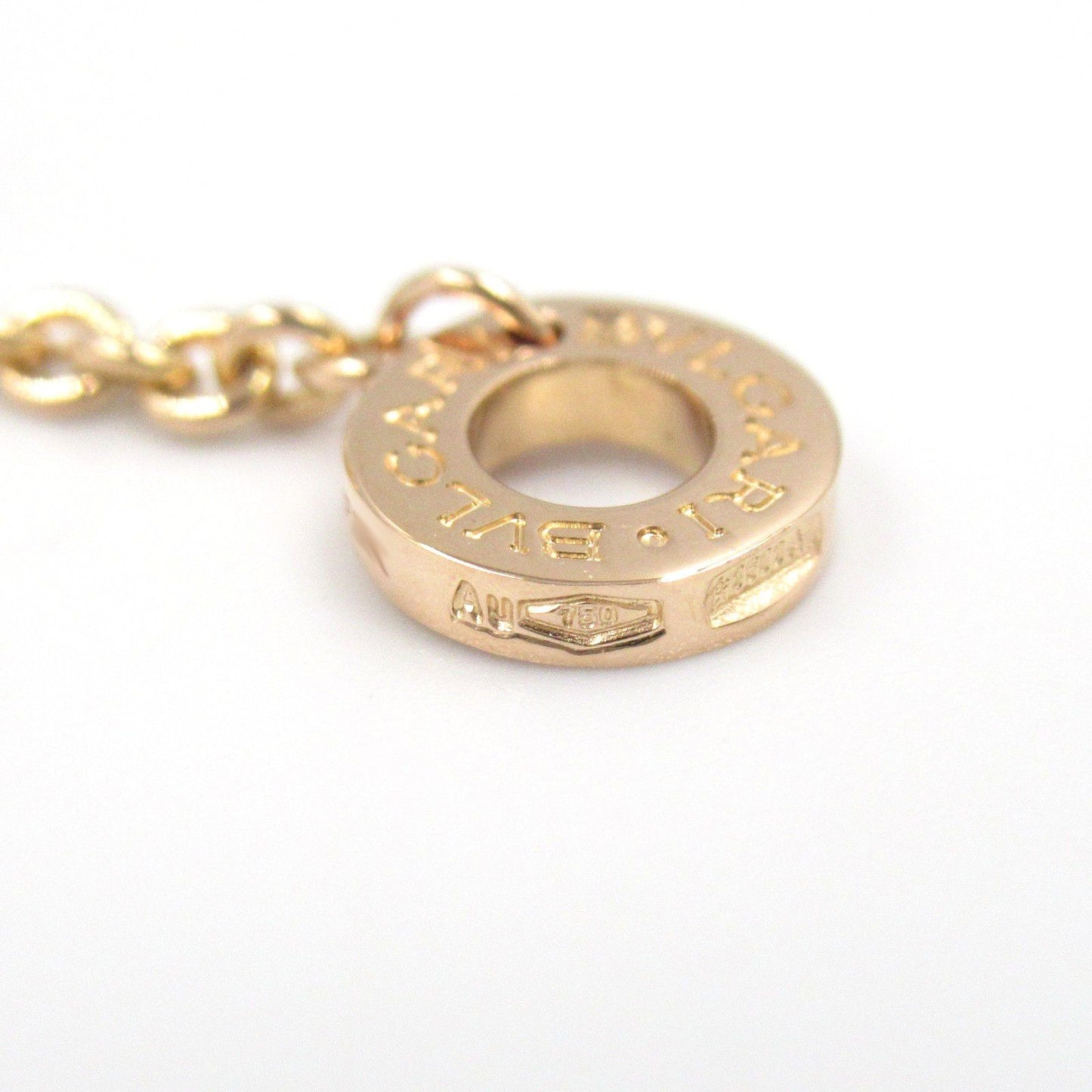 BVLGARI Bvlgari Necklace with Onyx and Diamonds in 18K Pink Gold