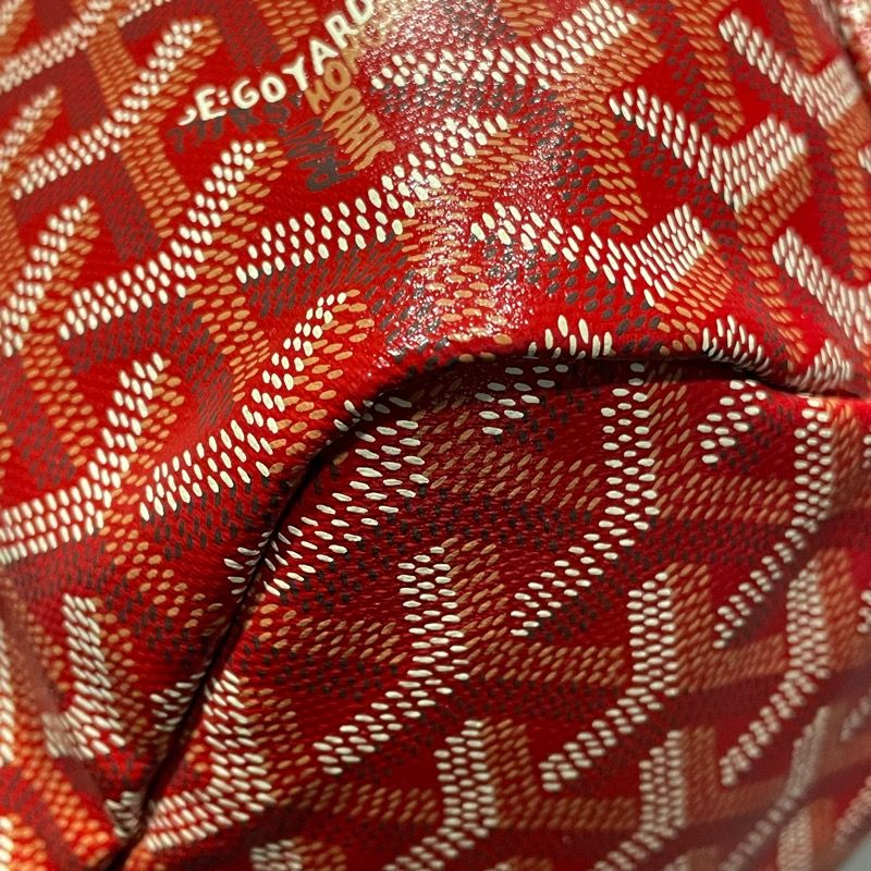 GOYARD Saint Louis PM Red Handbag - Exquisite Craftsmanship