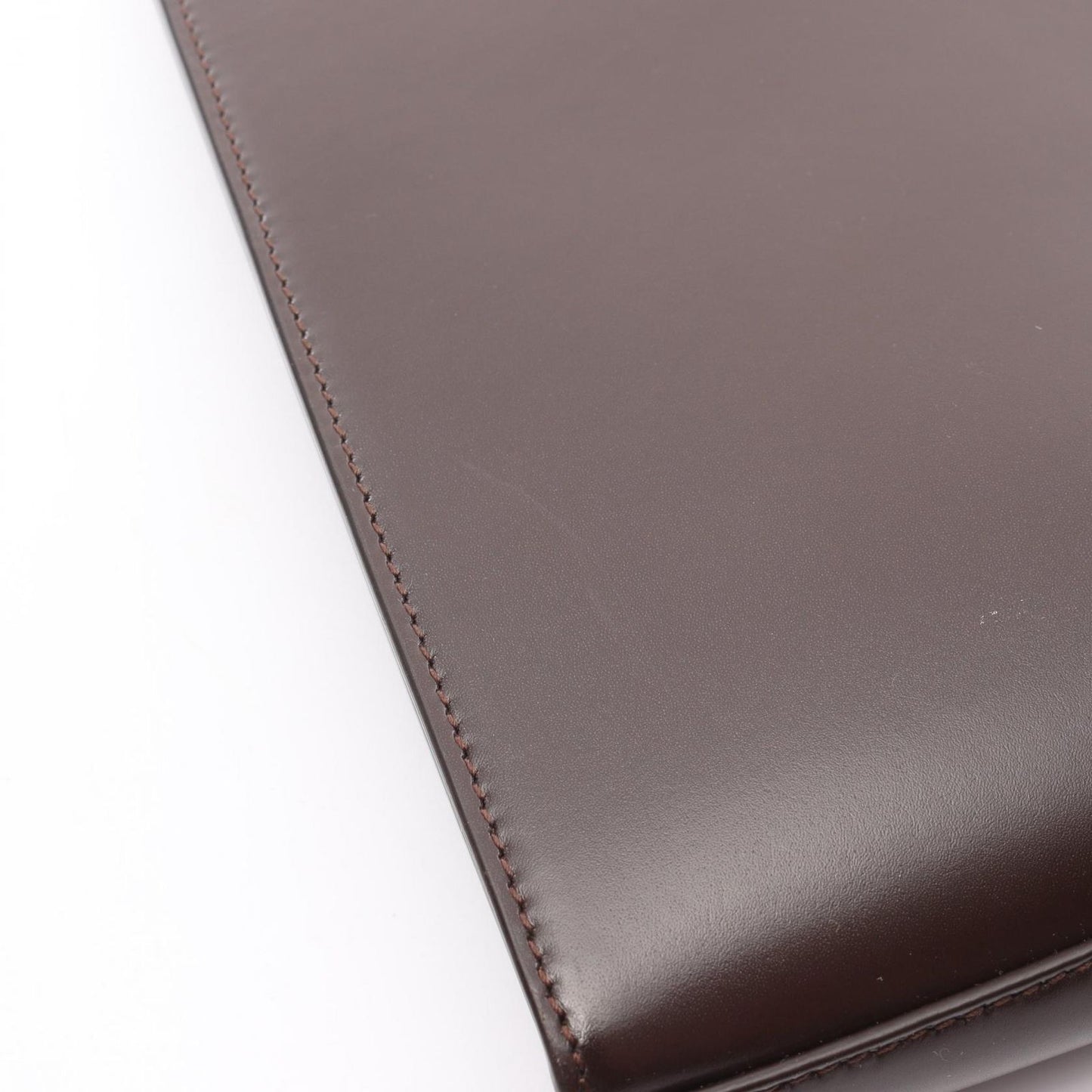 JIL SANDER TANGLE MEDIUM Shoulder Bag in Dark Brown Leather