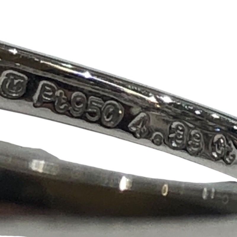 MIKIMOTO Platinum Diamond Ring - Exquisite Craftsmanship