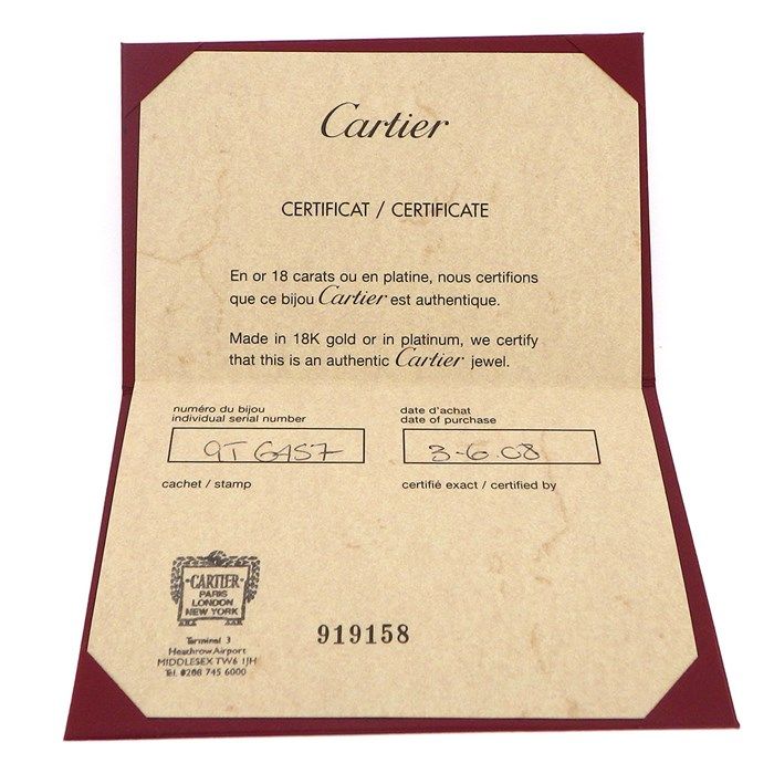 Cartier Love Necklace B7212300 in K18 Pink Gold - Exquisite Craftsmanship