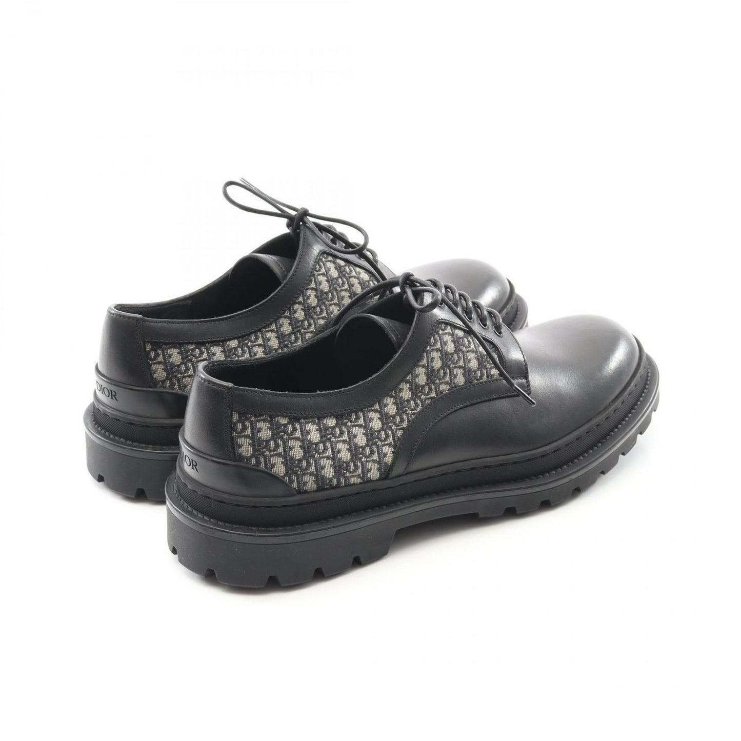 Dior Explorer Derby Shoes - Exquisite Leather & Canvas Design