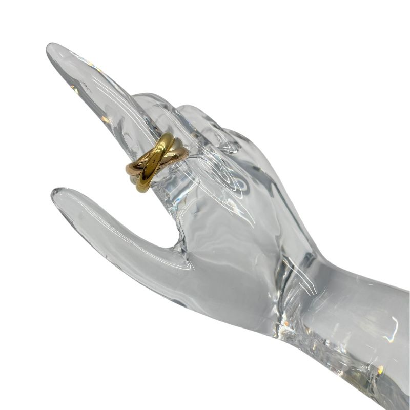 Cartier Trinity Ring in K18 Yellow, Pink & White Gold