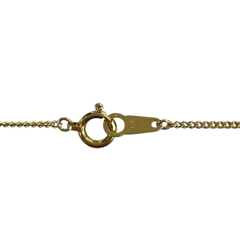 Exquisite K18 Gold Diamond Necklace - Timeless Elegance