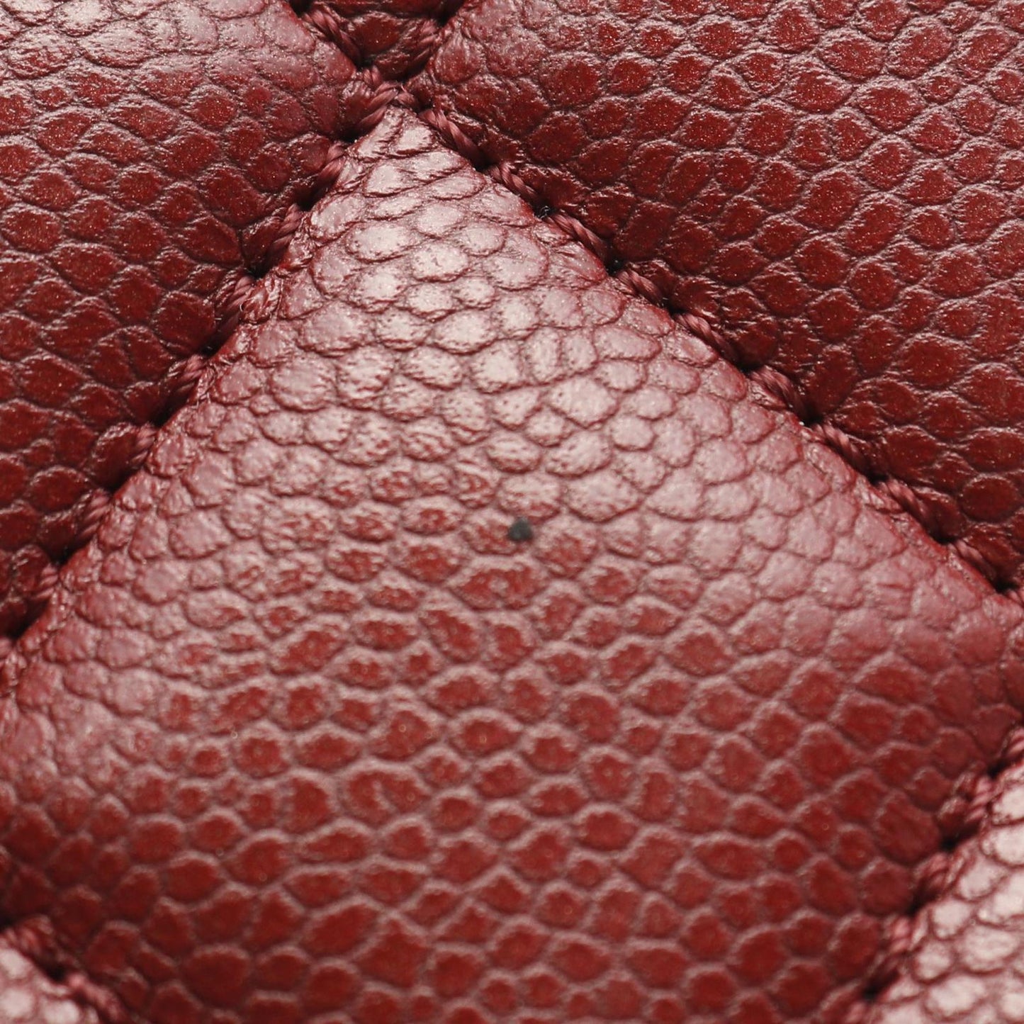 CHANEL Coco Mark Bordeaux Leather Tote Bag - Exquisite Craftsmanship