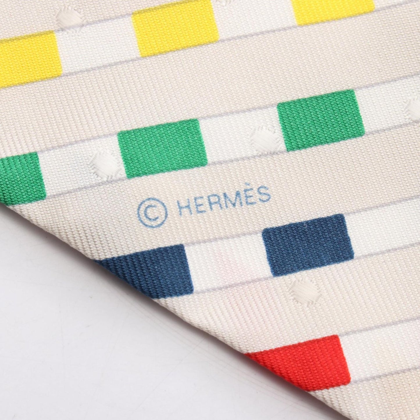 HERMES Bouclerie Moderne Twilly Scarf - Unused Luxury Silk