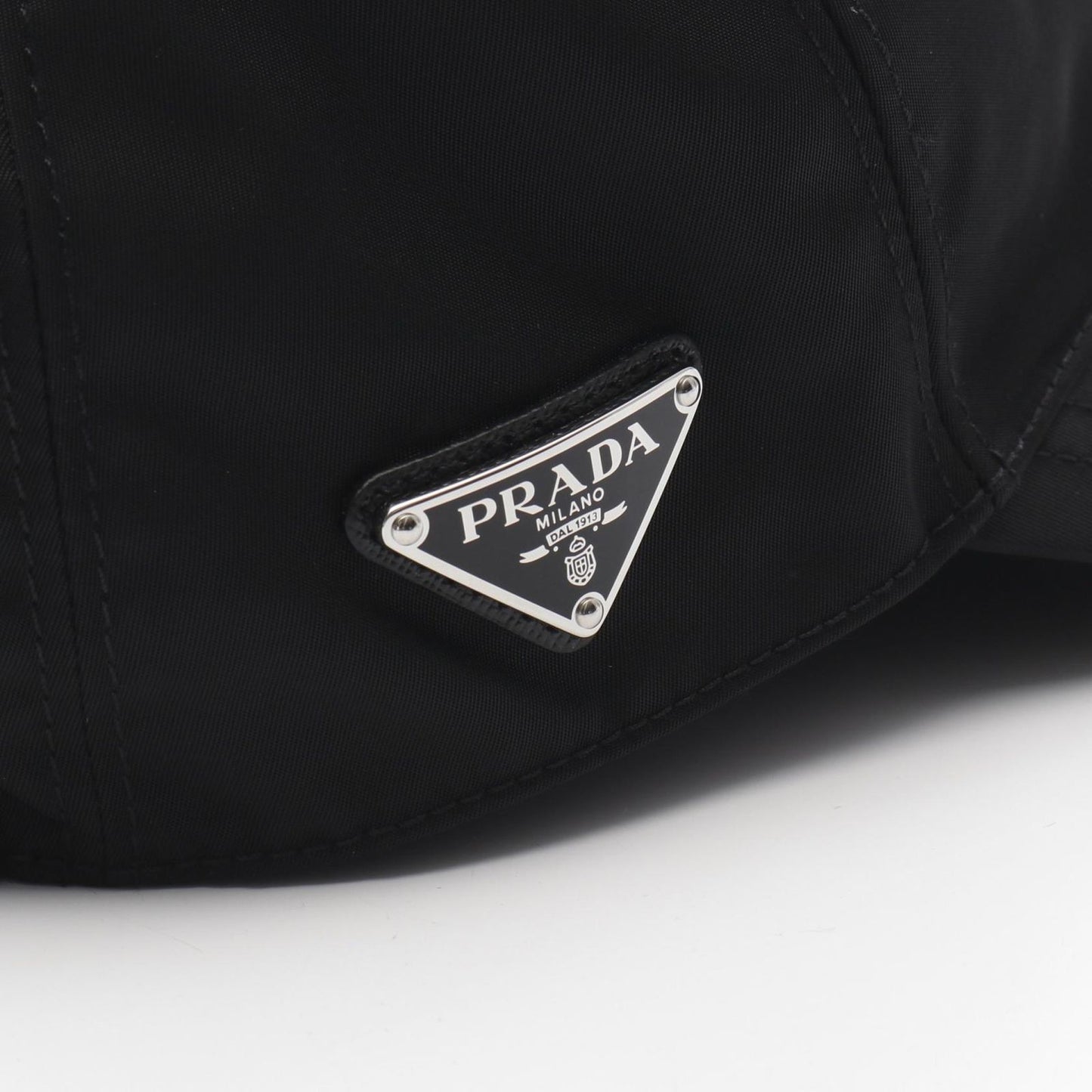PRADA Re Nylon Baseball Cap - Black, New & Authentic