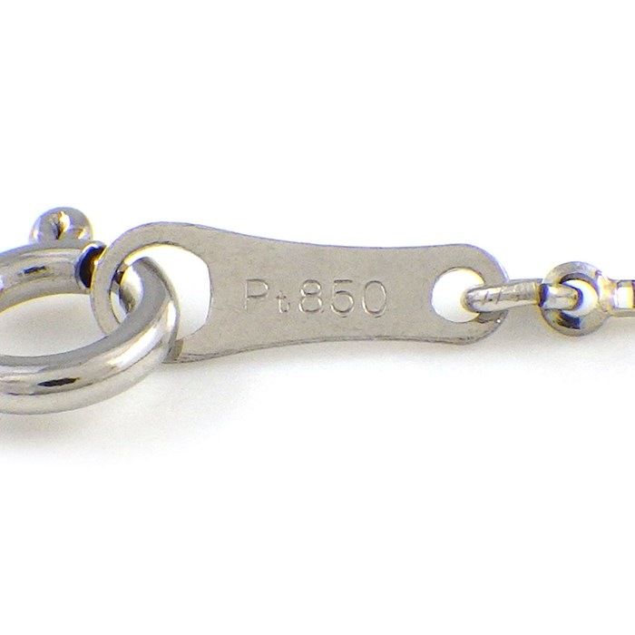 Exquisite 0.606ct D Color Diamond Necklace in Platinum