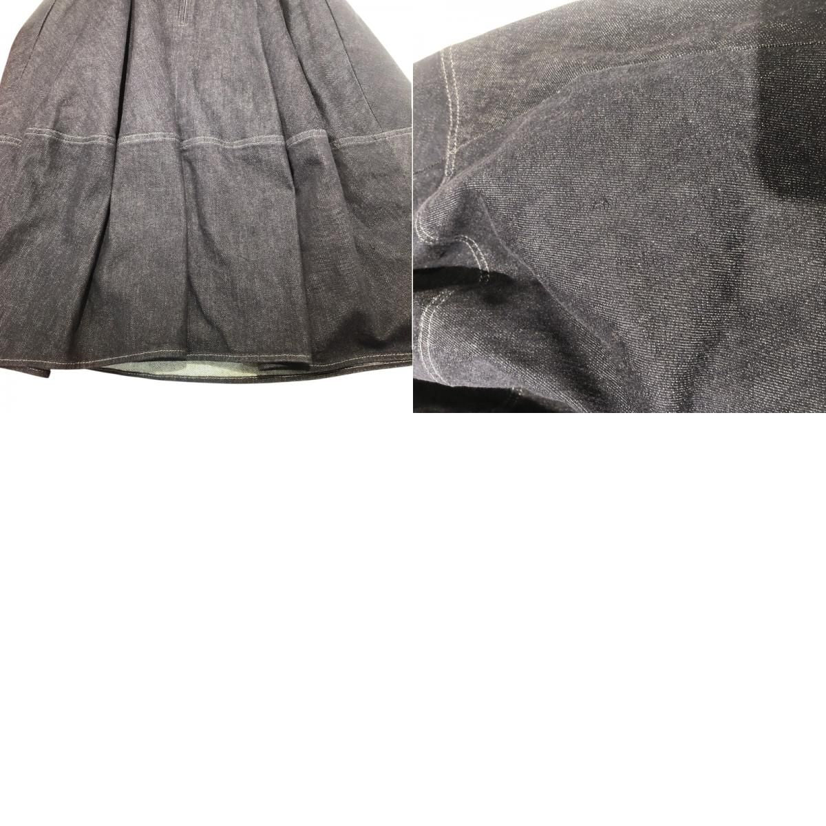 FOXEY NEW YORK Navy Denim Sleeveless Dress - Timeless Elegance