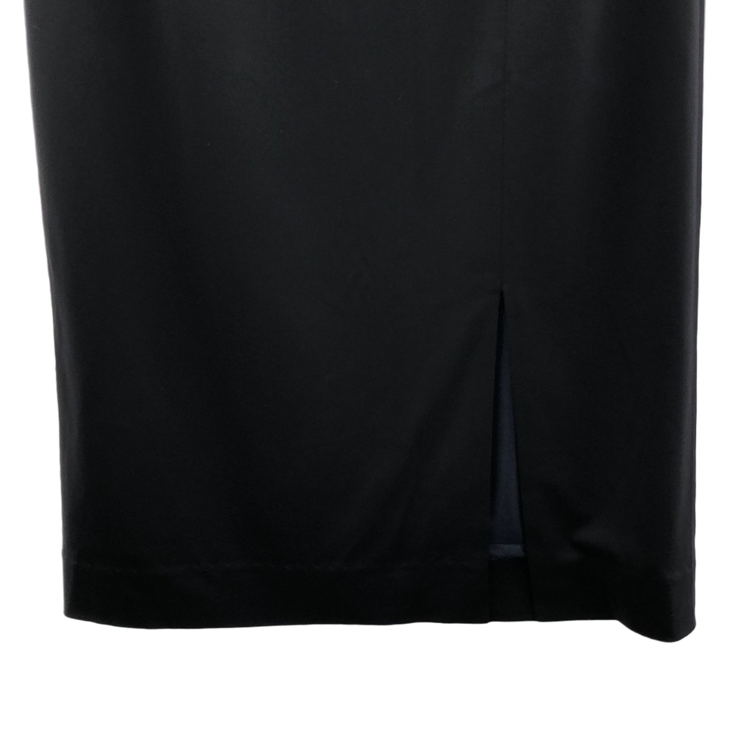 LEONARD FASHION Navy Polyester Skirt - Timeless Elegance