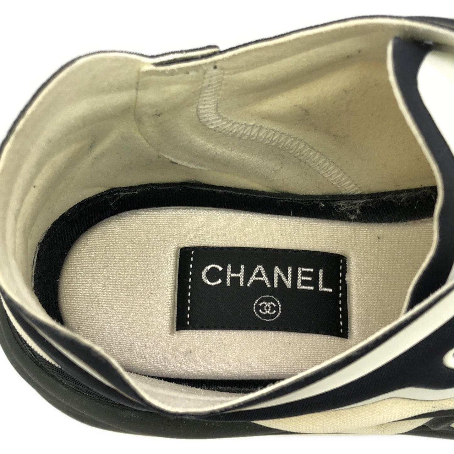 CHANEL Black Fabric Sneakers - Timeless Elegance for Men