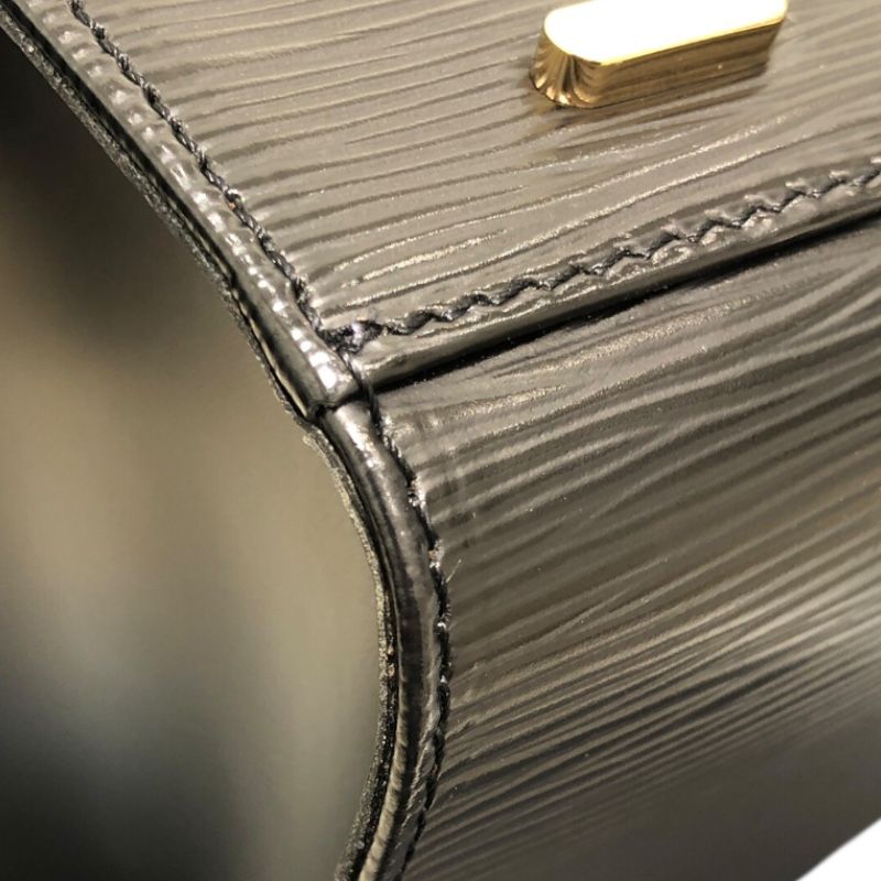 Louis Vuitton Figari M52012 Black & Gold Epi Leather Handbag