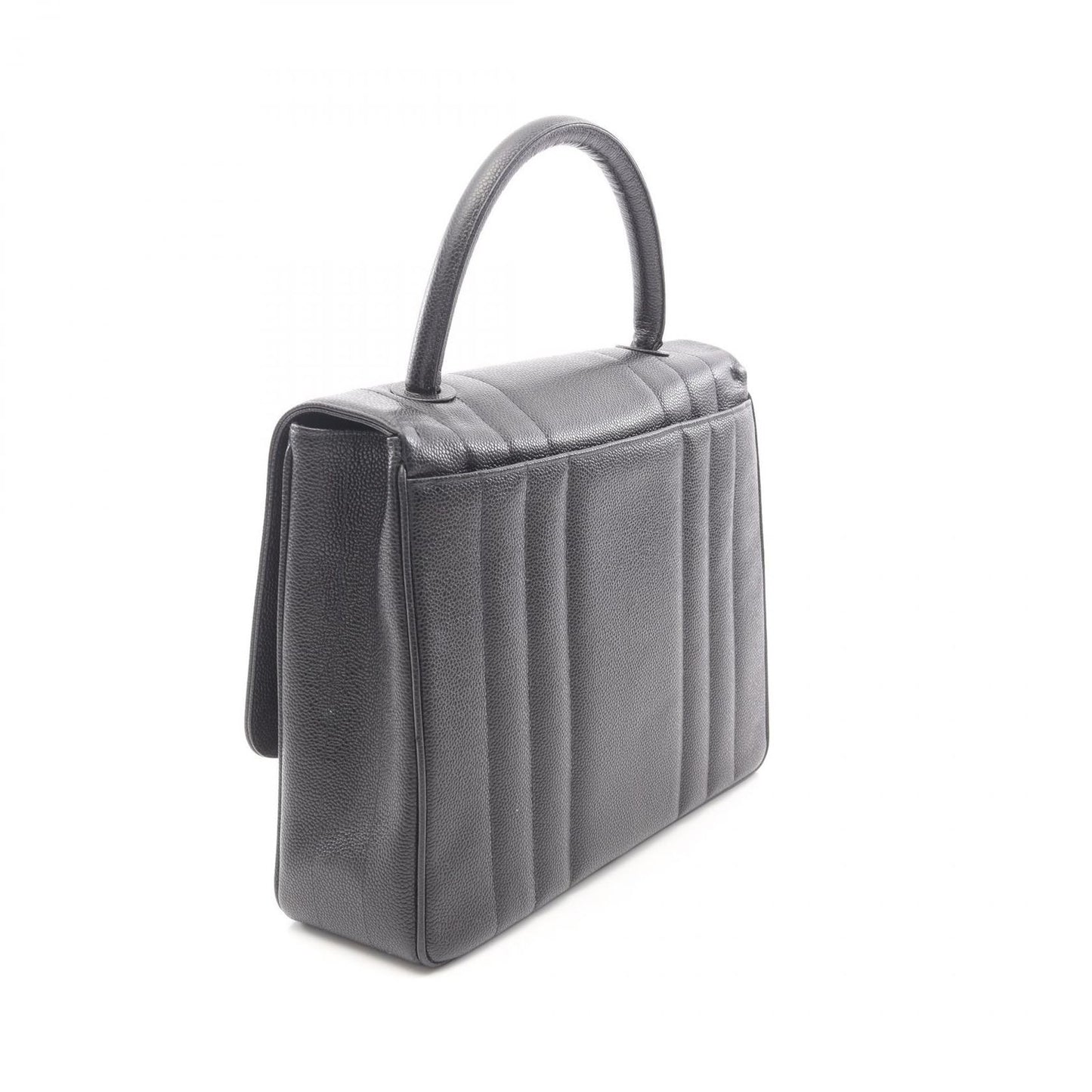 CHANEL Mademoiselle Black Calfskin Handbag - Timeless Elegance