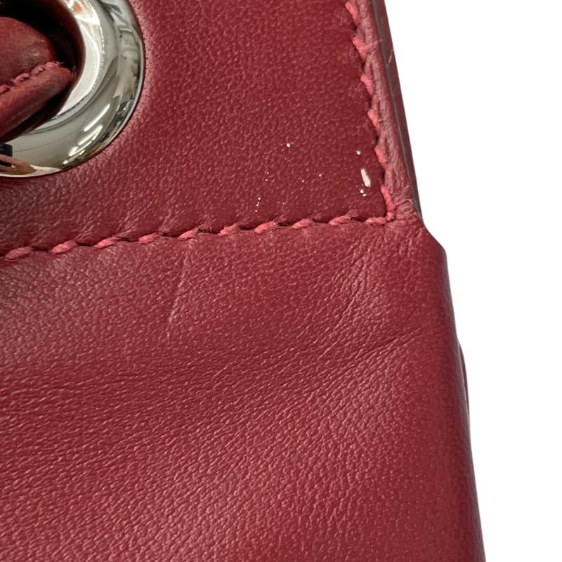 HERMES Aline Mini Shoulder Bag - Rouge Ash with Silver Hardware