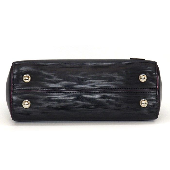 Louis Vuitton Cluny BB Handbag in Black & Pink Epi Leather