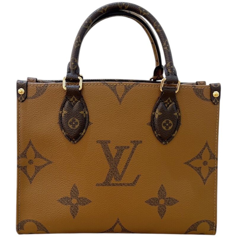Louis Vuitton OnTheGo PM Monogram Shoulder Bag - Gold Hardware