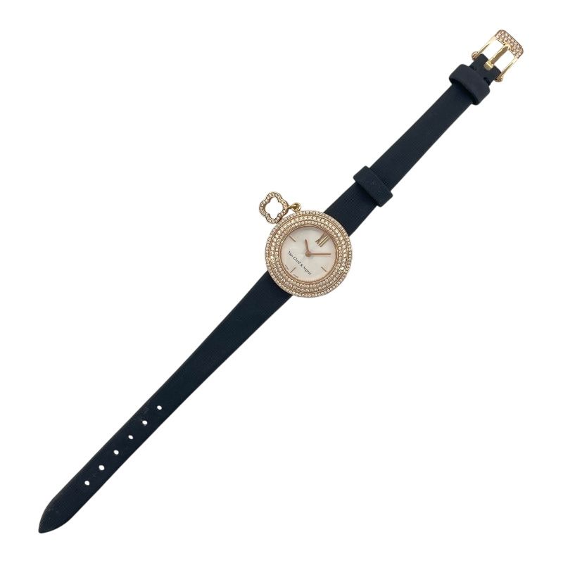 Van Cleef & Arpels Charm Mini VCARO29700 K18PG Quartz Watch