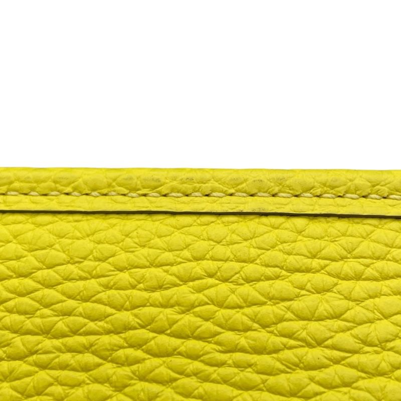 HERMES Evelyn TPM Lime Togo Leather Shoulder Bag - Exclusive