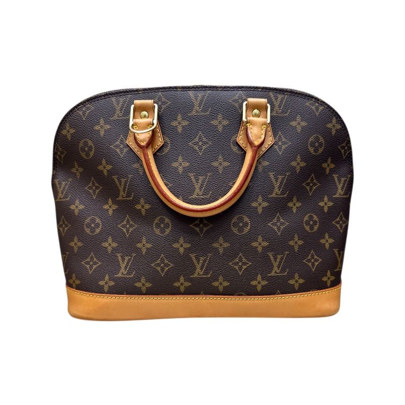Louis Vuitton Alma Monogram PVC Leather Handbag - Timeless Elegance