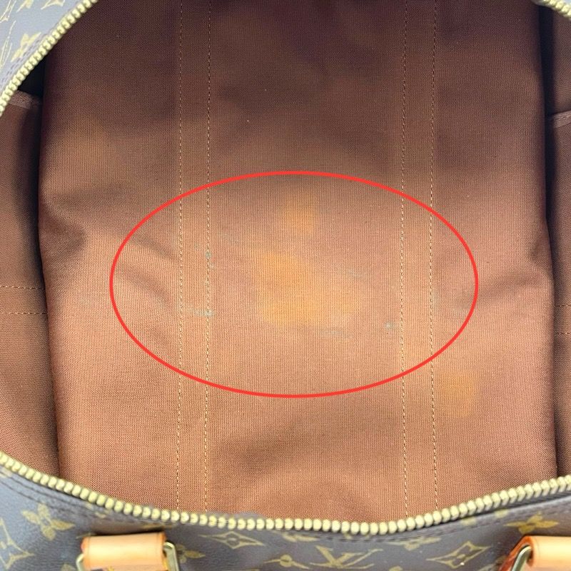 Louis Vuitton Keepall Bandoulière 60 Monogram Brown Unisex Bag