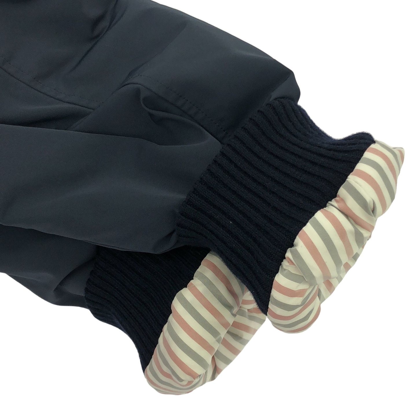 THOM BROWNE Navy Down Jacket - Elegant Women's Outerwear