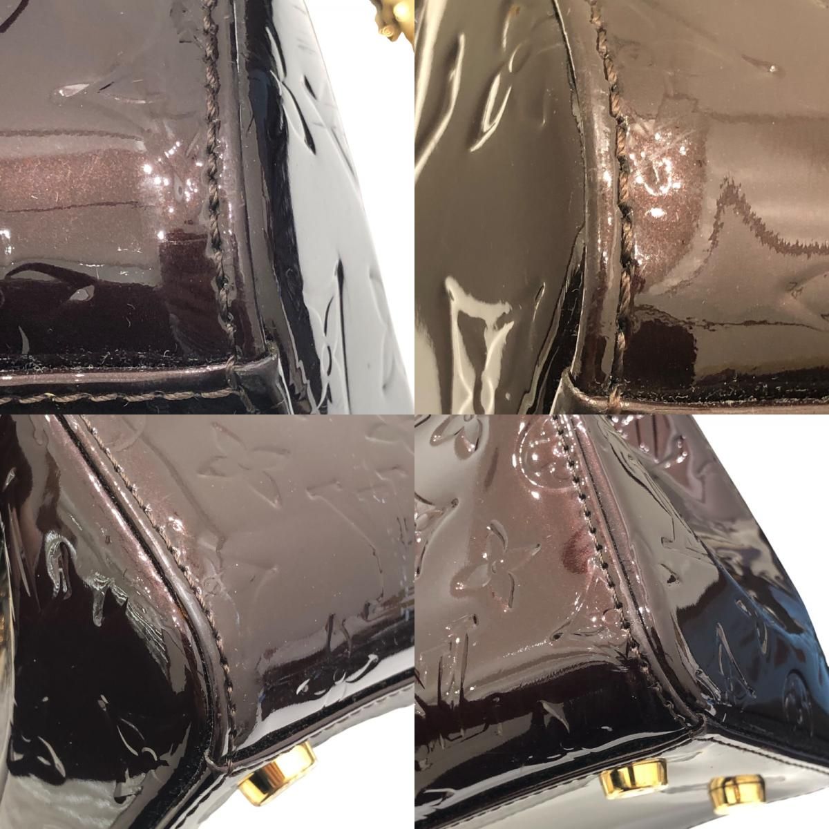 Louis Vuitton Blair MM Brown Vernis Shoulder Bag - Timeless Elegance