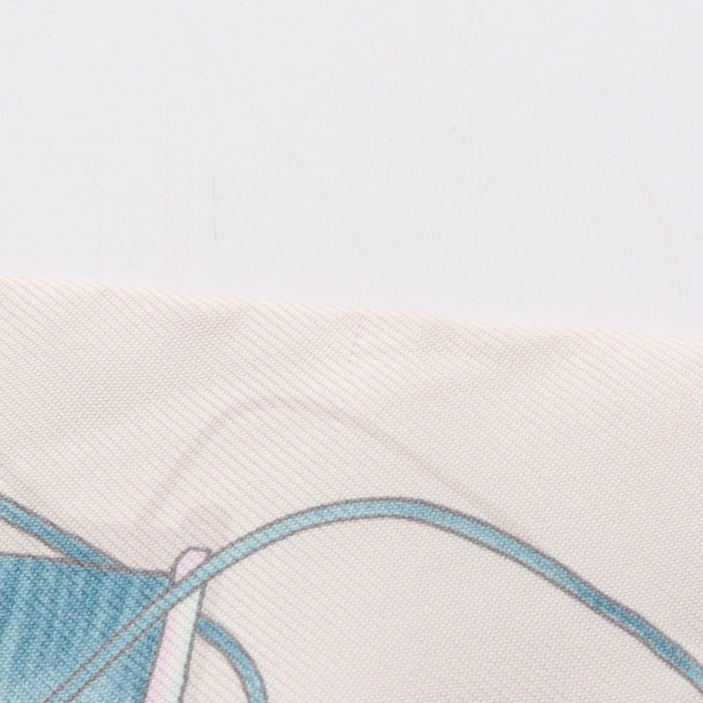 HERMES Twilly IN THE POCKET Silk Scarf - Pink & White