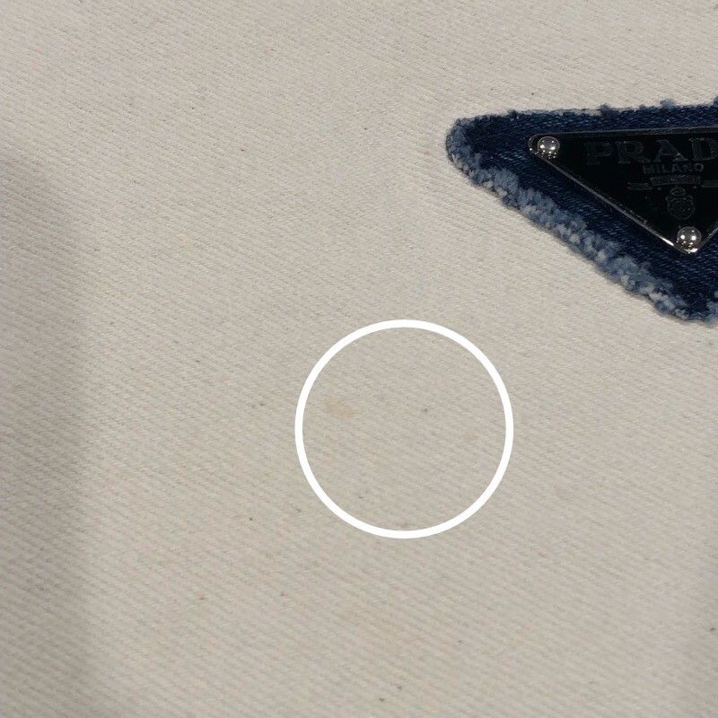 PRADA Triangle Logo Cream Cotton Cropped Top - Size 38