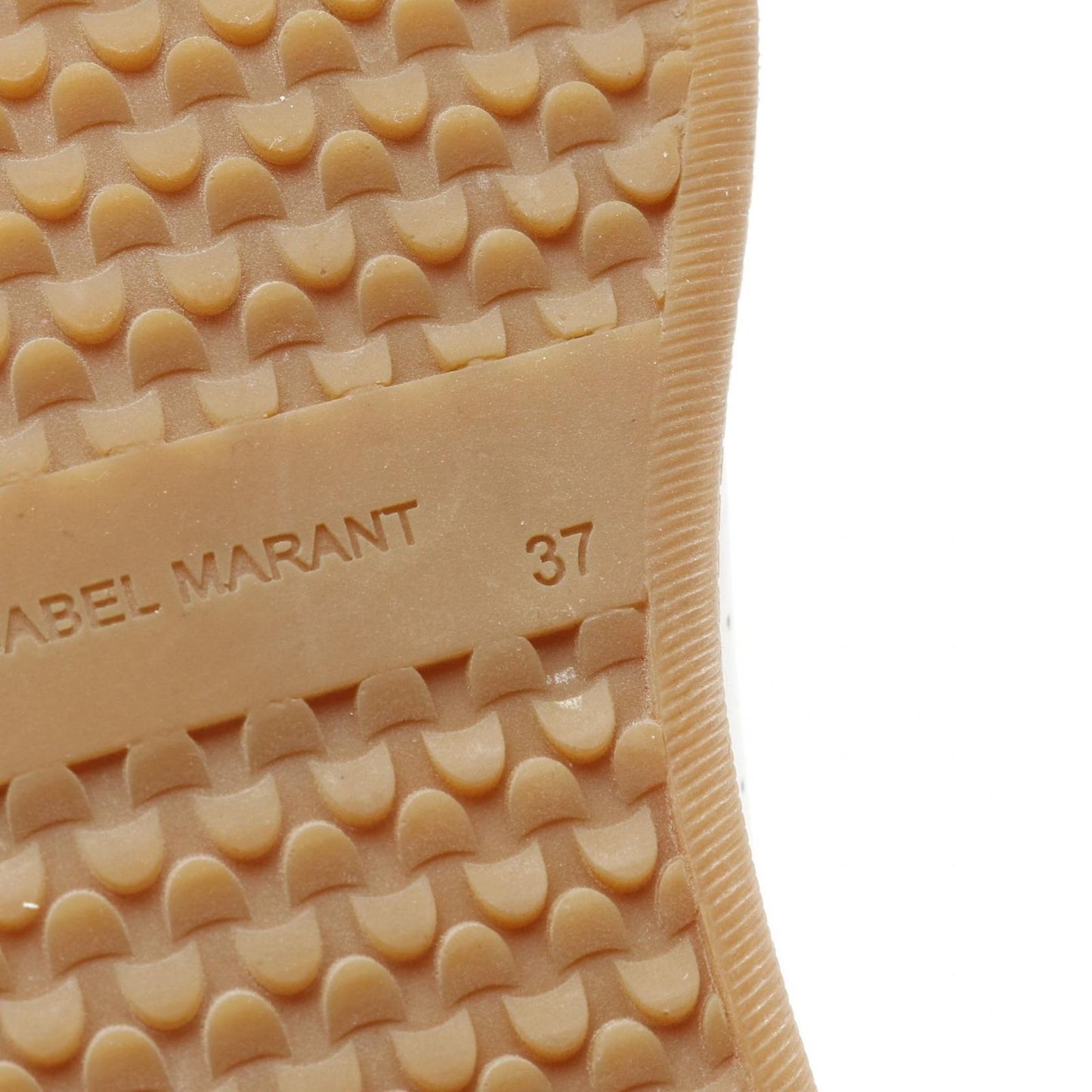 ISABEL MARANT BETH White Leather Sneakers - Timeless Elegance