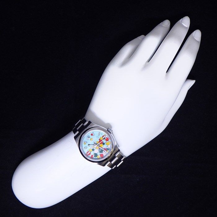 Rolex Oyster Perpetual 277200 - Candy Pink & Turquoise Blue Dial