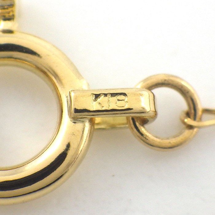 Exquisite Diamond Link Bracelet in 18K Yellow Gold - 0.02ct