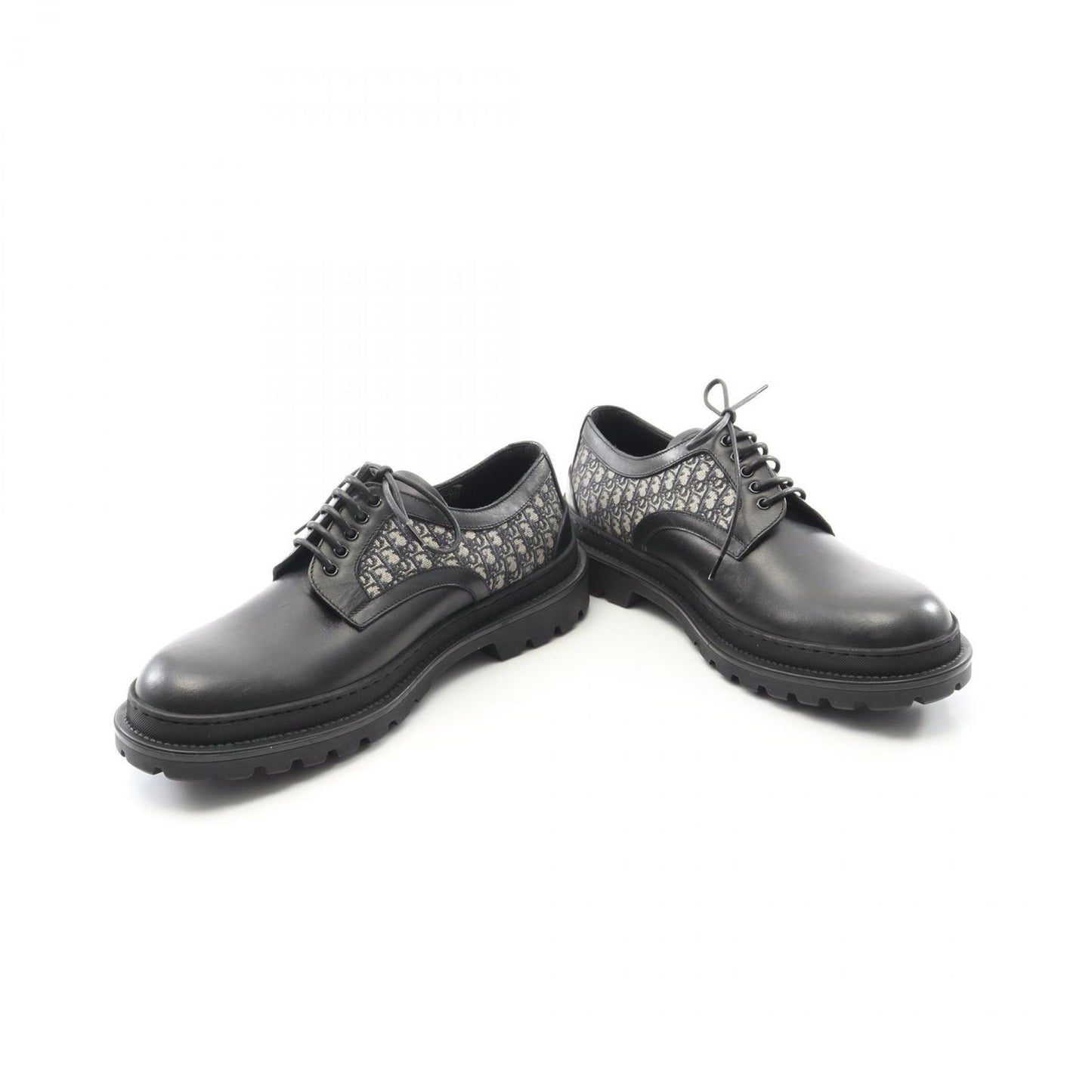 Dior Explorer Derby Shoes - Exquisite Leather & Canvas Design