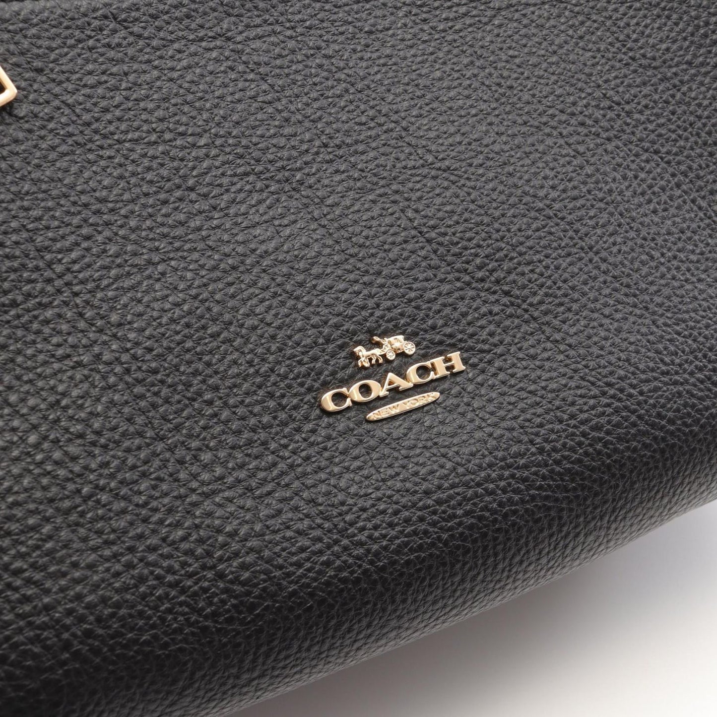 COACH Christie Shoulder Bag in Black Leather - Timeless Elegance