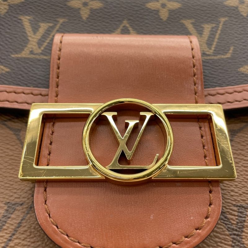 Louis Vuitton Dauphine Mini Shoulder Bag - Monogram Reverse Brown