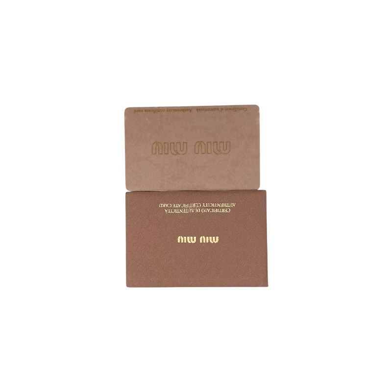 miu miu Nappa Crystal 2WAY Bag in Light Blue - Exquisite Craftsmanship