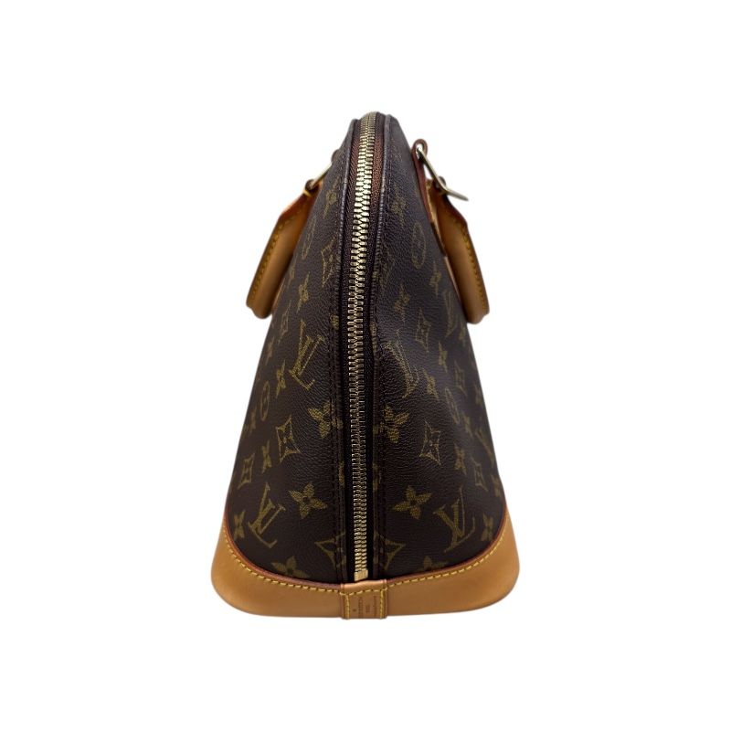 Louis Vuitton Alma Monogram PVC Leather Handbag - Timeless Elegance