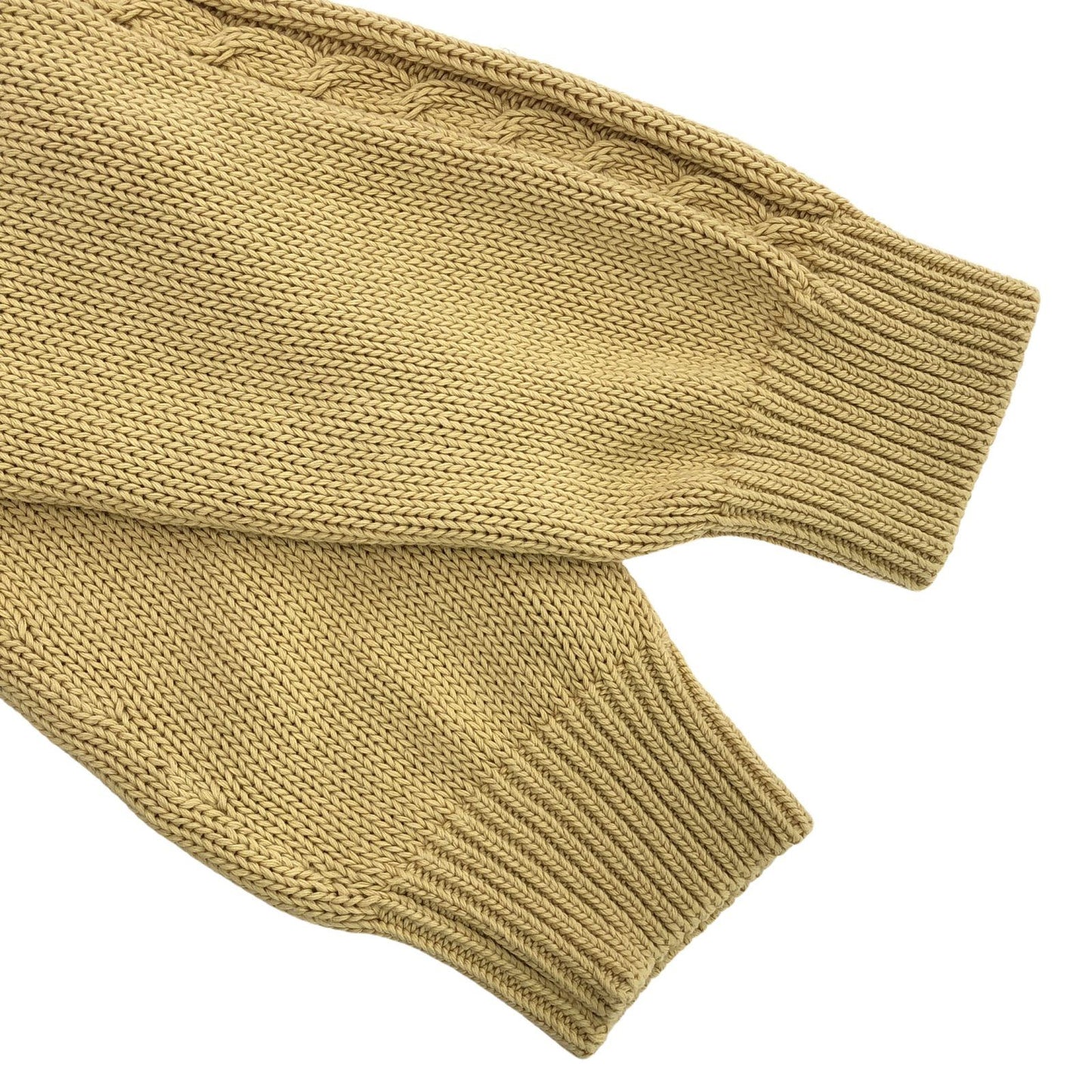 GUCCI Beige Cotton Cardigan - Timeless Elegance in XL