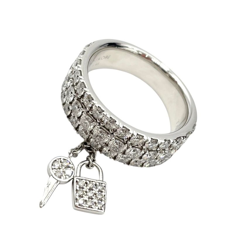 TASAKI A Secret Ring in 750WG with 1.45ct Diamond - Exquisite Craftsmanship