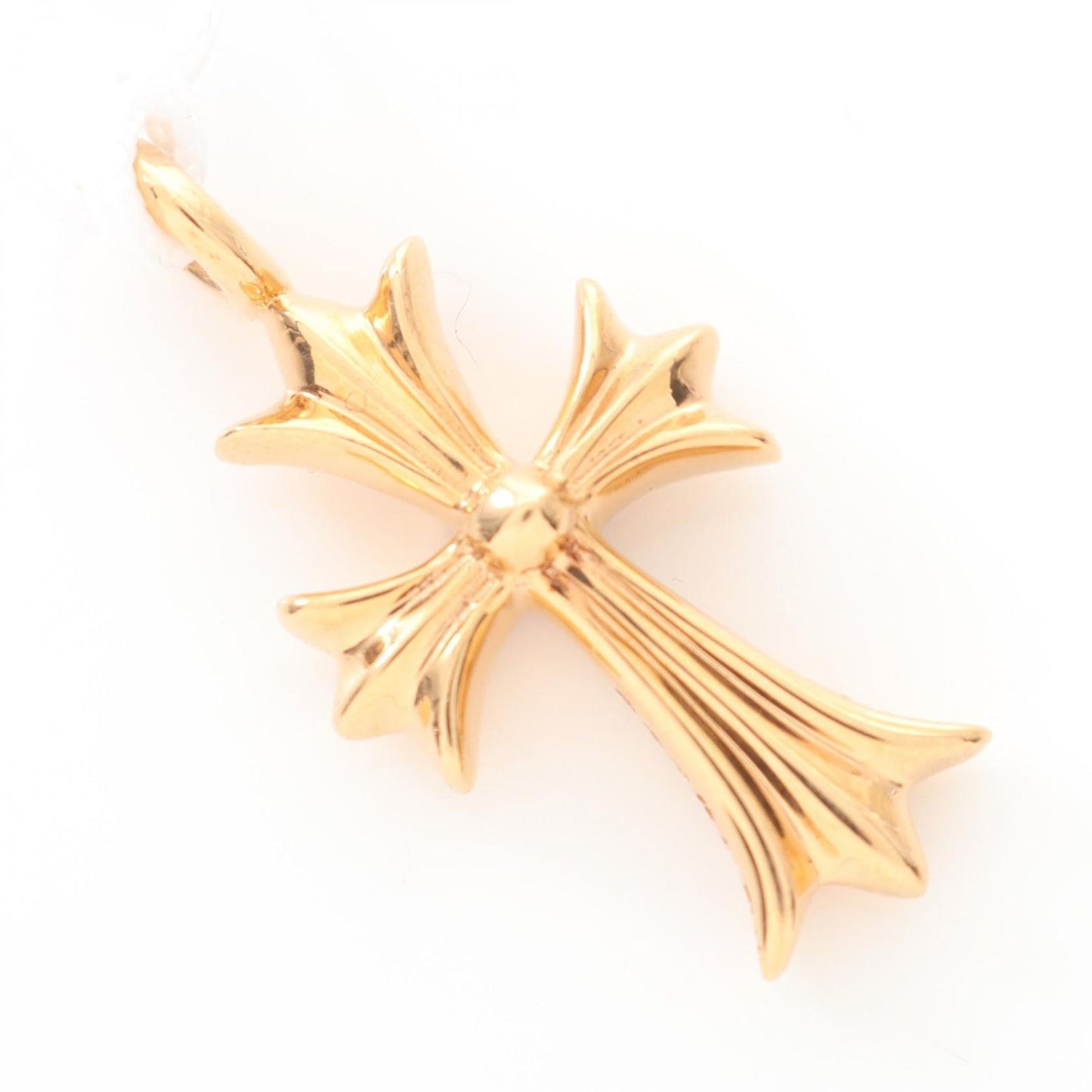 Chrome Hearts Tiny Fat Cross Pave Diamond Pendant - Unused Luxury